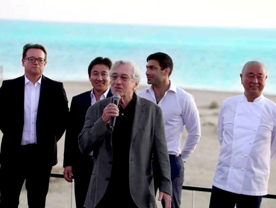 ROBERT DE NIRO OPENING NEW HOTEL IN TULUM